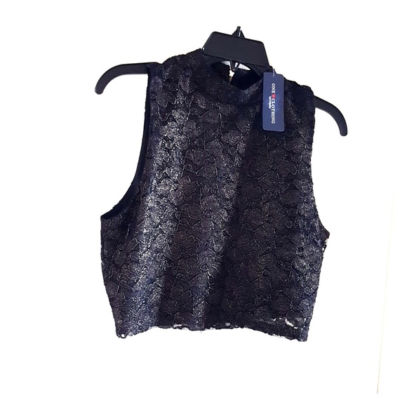 one clothing Tops - NWT Lace Crop Top